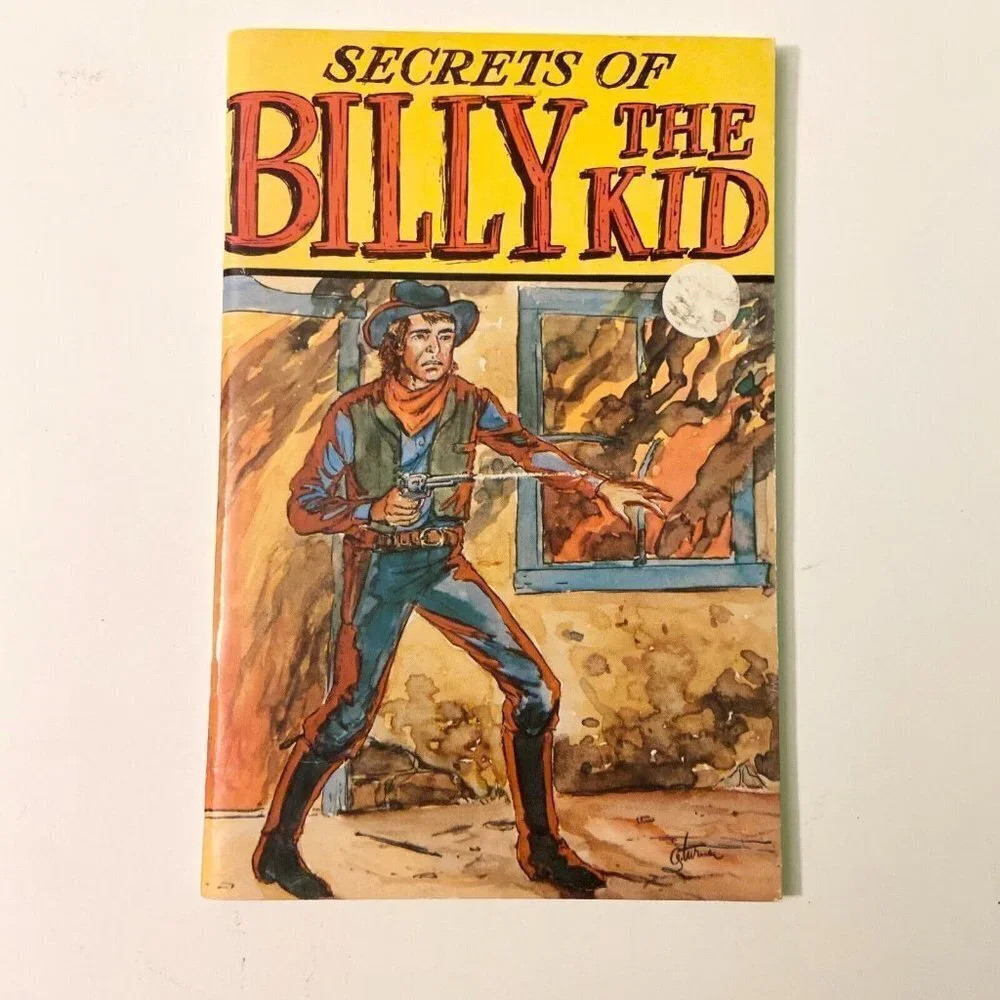 Vintage 1974 Secrets of Billy The Kid by George E Turner Baxter Lane Co